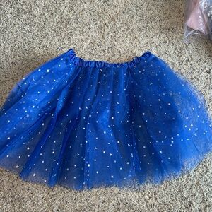 Blue Starry Tulle Skirt